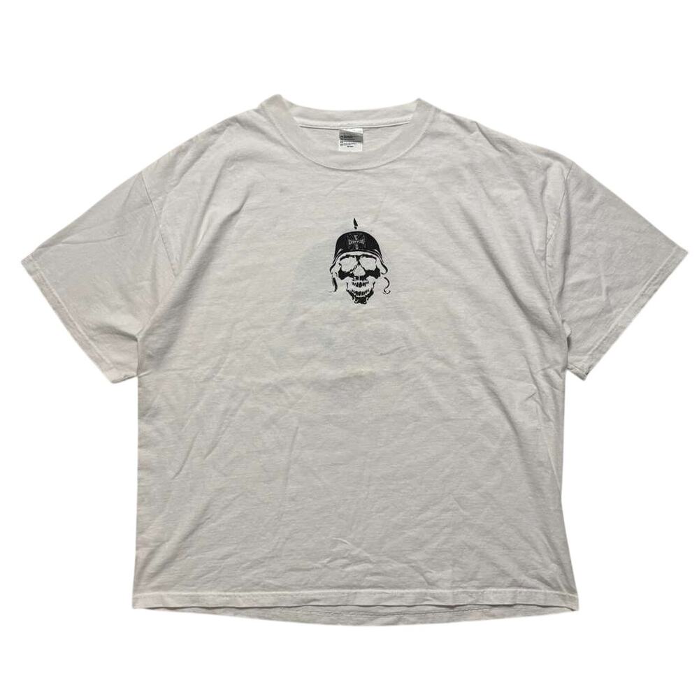 VTG 90's West Coast Choppers Skull Graphic T-Shirt Men’s XL White